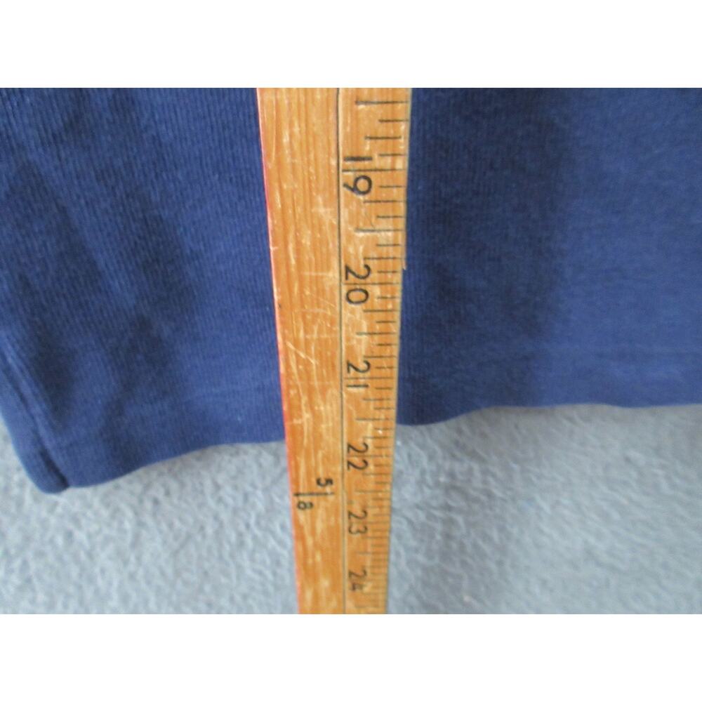 Polo Ralph Lauren Boy's Medium 1/4 Zip Sweatshirt Navy Blue - Picture 9 of 13
